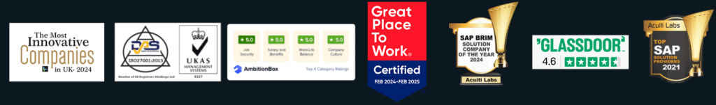 Eficiencia ingresos Awards and Recognitions